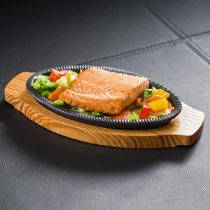 Mini Teppan Salmão Grelhado